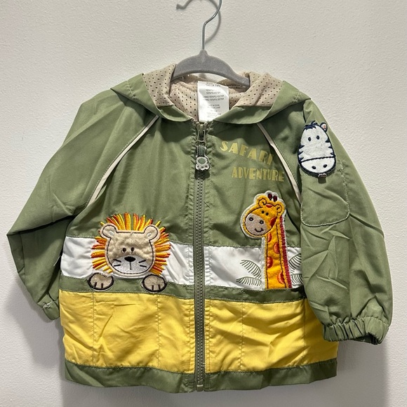 Safari Toddler Windbreaker Jacket - Picture 1 of 3